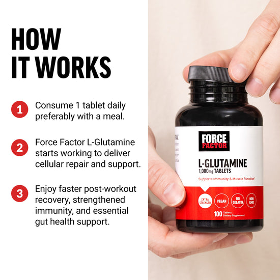 LGlutamine Tablets Force Factor