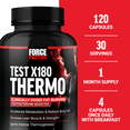 How to Use Force Factor Test X180 Thermo Testosterone Booster and Fat Burner Supplement