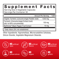 Supplement Facts Panel and Nutrition Information of Force Factor Turmeric Curcumin Supplement