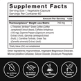 Supplement Facts Panel and Nutrition Information of Force Factor LeanFire Fat Burning Supplement