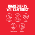 Ingredients you can trust: no artificial dyes, flavors, sugar, preservatives, or gelatin, ensuring clean and quality formulations.