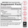 Supplement Facts label showing serving size, creatine content, and AstraGin blend; icons indicate clean label features.