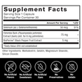 Supplement Facts Panel and Nutrition Information of Force Factor Yohimbine Supplement