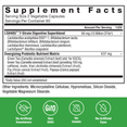 Supplement Facts Panel and Nutrition Information of Force Factor ProbioSlim Extra Strength Supplement