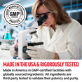 GMP-certified manufacturing ensures high-quality Force Factor products made in the USA and rigorously tested for potency.