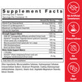 Supplement Facts Panel and Nutrition Information of Force Factor Test X180 Surge Supplement