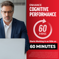 FORCE FACTOR Creatine Brain+ Body with 5 grams of Creatine for Working Memory, Focus & concentration, Muscle Recovery and Strength