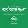 Force Factor achieves CarbonNeutral certification, promoting sustainability for health and the environment.