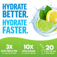 Key Benefits Tagline of Liquid Labs Hydration Drink Mix Stick Packs by Force Factor