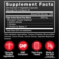Force Factor Nitric Oxide Booster, Fast-Acting Formula with L-Arginine, Boosts Nitric Oxide Levels, Maximize Muscle Pumps, Enhance Endurance, Improve Circulation, 120 Capsules