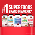 Five Force Factor supplements displayed with red background and "#1 Superfoods Brand in America" claim.