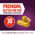 Two berberine vegetable capsules with 30 servings and daily dosage instructions
