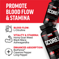 Promotes blood flow and stamina with L-Citrulline, Maca, and BioPerine for enhanced absorption.