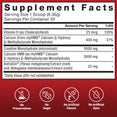 Supplement Facts Panel and Nutrition Information of Force Factor Creatine + HMB Supplement