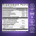 Supplement facts panel for Force Factor Super GLP-1 Plus Akkermansia capsules with Eriomin, chicory inulin, Akkermansia muciniphila, non-GMO, no preservatives, vegetarian
