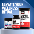 Force Factor supplement lineup featuring Ultimate Magnesium Glycinate, Women's Multivitamin, and Creatine Monohydrate Powder to elevate your wellness ritual
