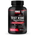 Test X180 multivitamin for daily testosterone support, male vitality enhancement, and overall health with 50+ men’s nutrients.