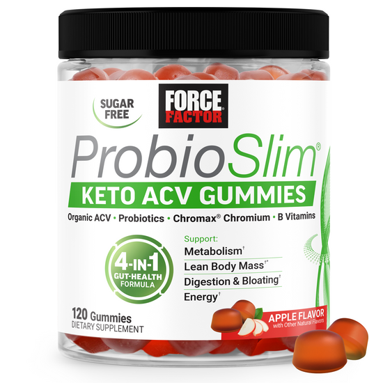 ProbioSlim Keto Apple Cider Vinegar Gummies - Force Factor