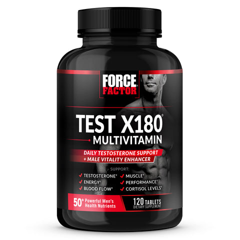Test X180 Alpha – Total Testosterone Booster with L-Citrulline (120  Capsules) by Force Factor at the Vitamin Shoppe