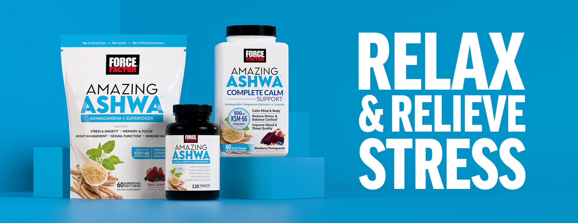 Relax and Relieve Stress with Amazing Ashwa by Force Factor
