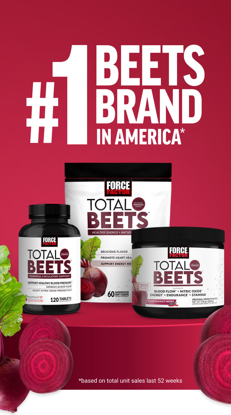 #1 Beets Brand in America* *based on total unit sales last 52 weeks