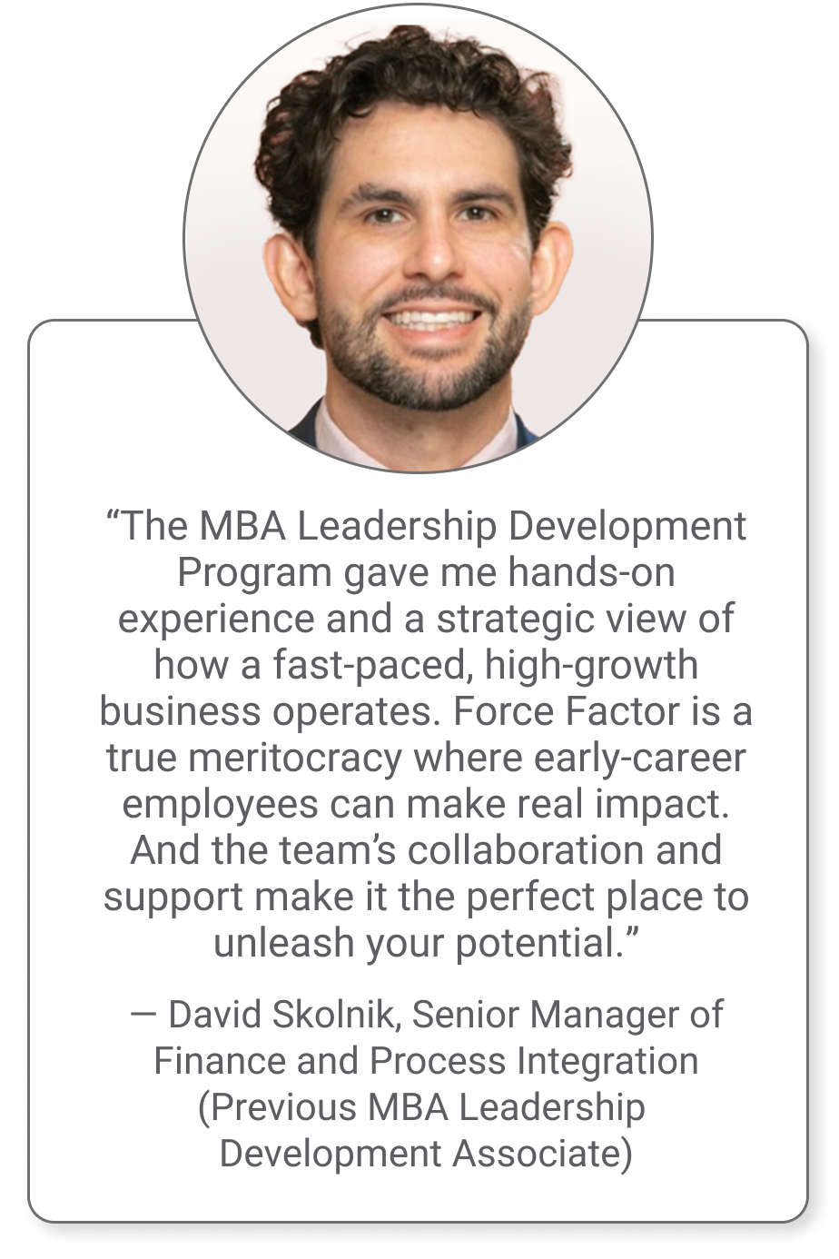 Force Factor Employee - Davd