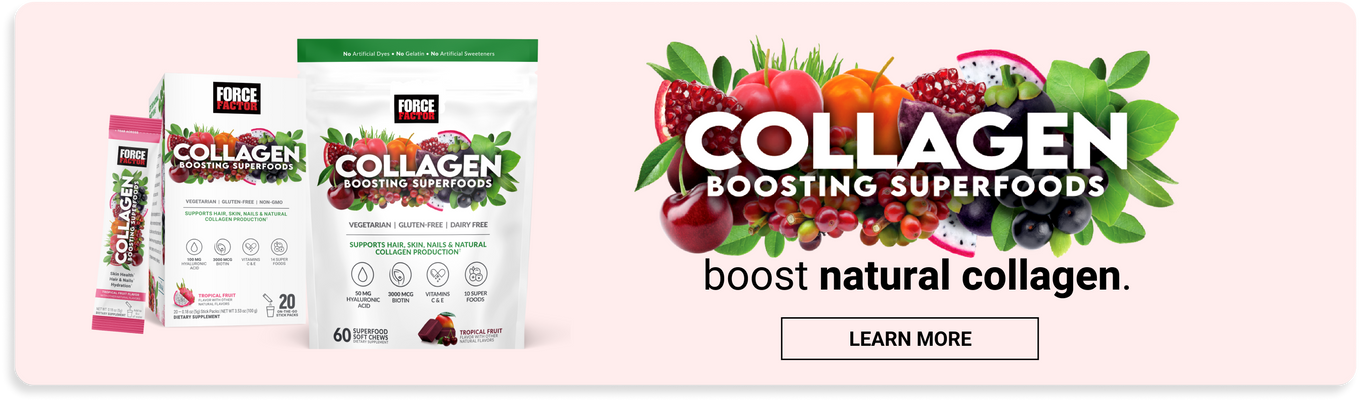 New! Collagen Boosting Superfoods - Learn More