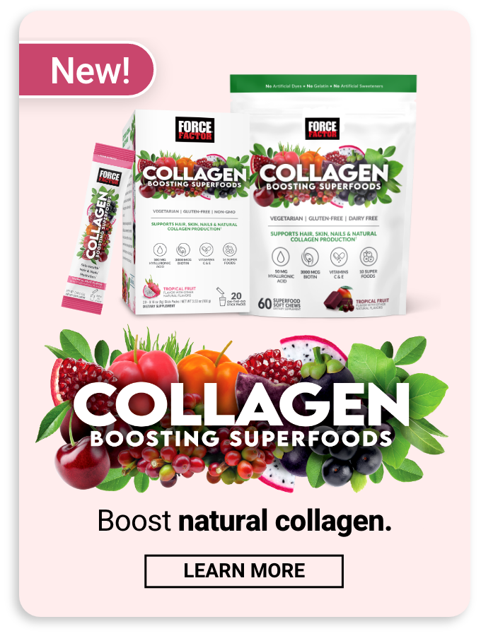 New! Collagen Boosting Superfoods - Learn More
