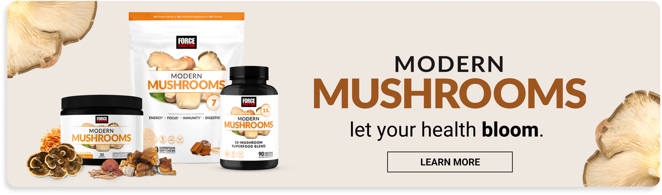 New! Modern Mushrooms - Learn More