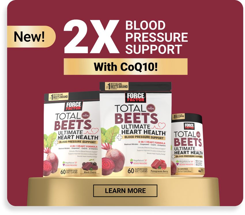 New Total Beets Ultimate Heart Health Blood Pressure Support Chews! - Learn More