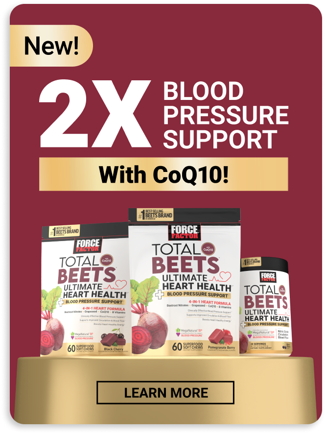 New Total Beets Ultimate Heart Health Blood Pressure Support Chews! - Learn More