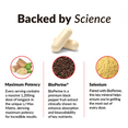 BACKED BY SCIENCE - Maximum Potency Every serving contains a massive 1,200mg dose of longjack in the unique LJ Max Matrix, deriving maximum potency for incredible results. BioPerine® BioPerine is a premium black pepper fruit extract clinically shown to enhance absorption and bioavailability of key nutrients. Selenium Paired with BioPerine, this key mineral helps ensure you’re getting the most out of every dose.