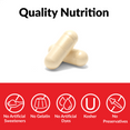 Quality Nutrition. No Artificial Sweetners, No Gelatin, No Artificial Dyes, Kosher, No Preservatives
