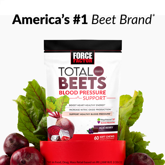 Total Beets Blood Pressure Support Soft Chews Force Factor