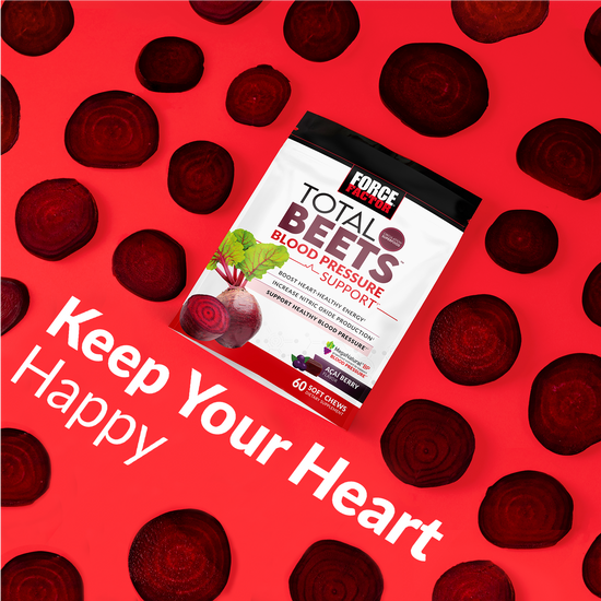Total Beets Blood Pressure Support Soft Chews Force Factor