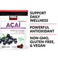  SUPPORT DAILY WELLNESS POWERFUL ANTIOXIDANT  NON-GMO, GLUTEN-FREE, & VEGAN