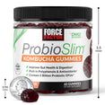 ProbioSlim Kombucha Gummies, 60 Gummies, Size Comparison