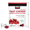 Tart Cherry Superfood Chews, 30 Soft Chews, Size Comparison
