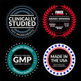 Clinically studied key ingredients. Force Factor Award-Winning Rising Star, Breakout Brand, Brand of the Year. Premium quality manufactured in a GMP certified facility premium quality. Made in the USA from foreign and domestic ingredients.