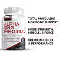 Total masculine hormone support. More strength, muscle, & force. Premium libido & performance.