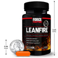 LeanFire,30 Capsule bottle, Size chart